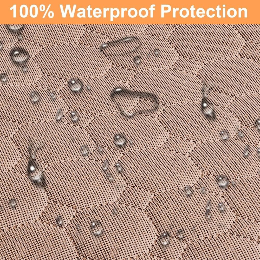 Mancro Dog Car Seat Cover for Back Seat, Waterproof, ACTUAL COVER IS BLACK - Picture 4 of 7